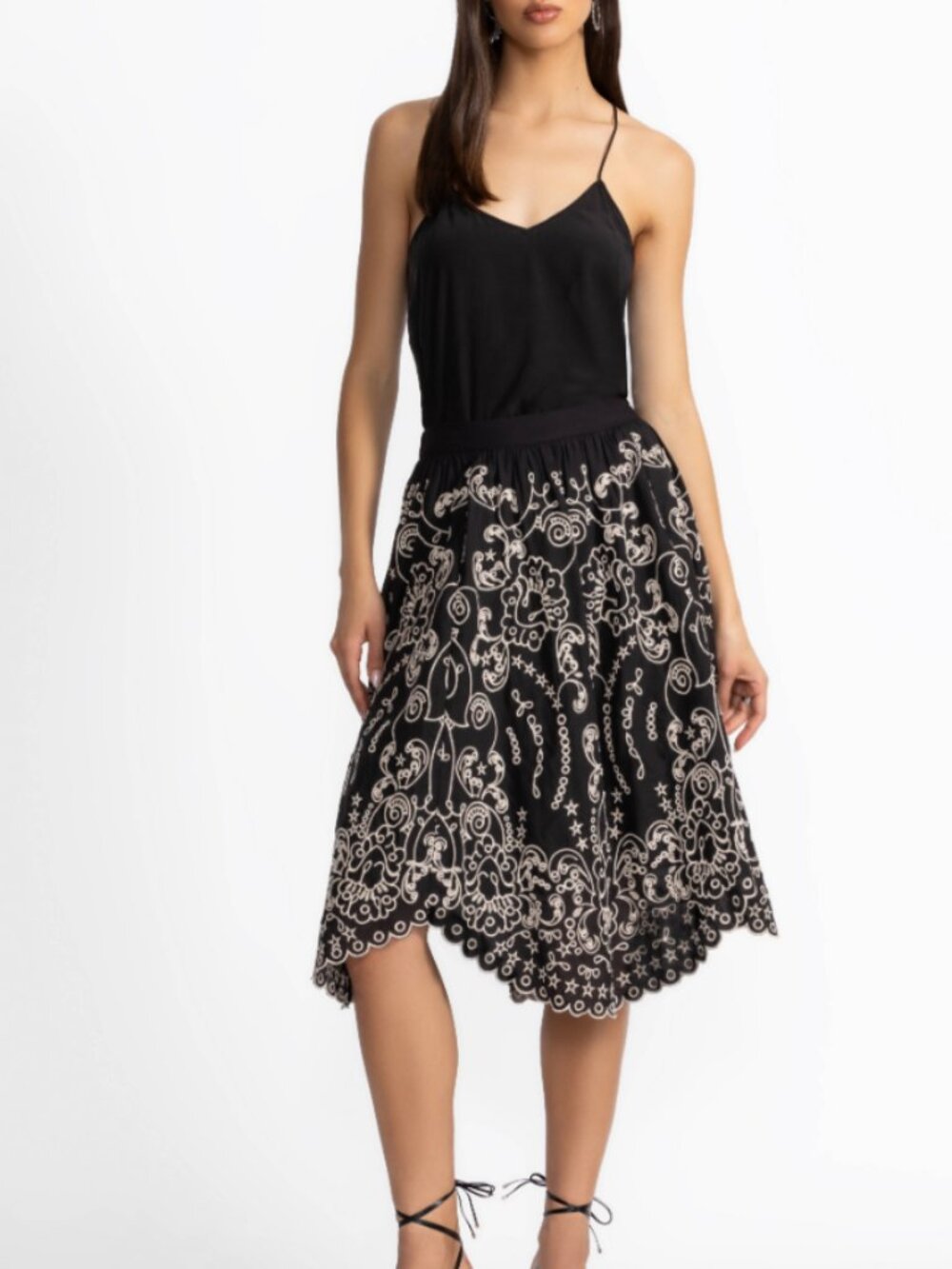 NWOT Johnny Was Jade Millie Midi Skirt